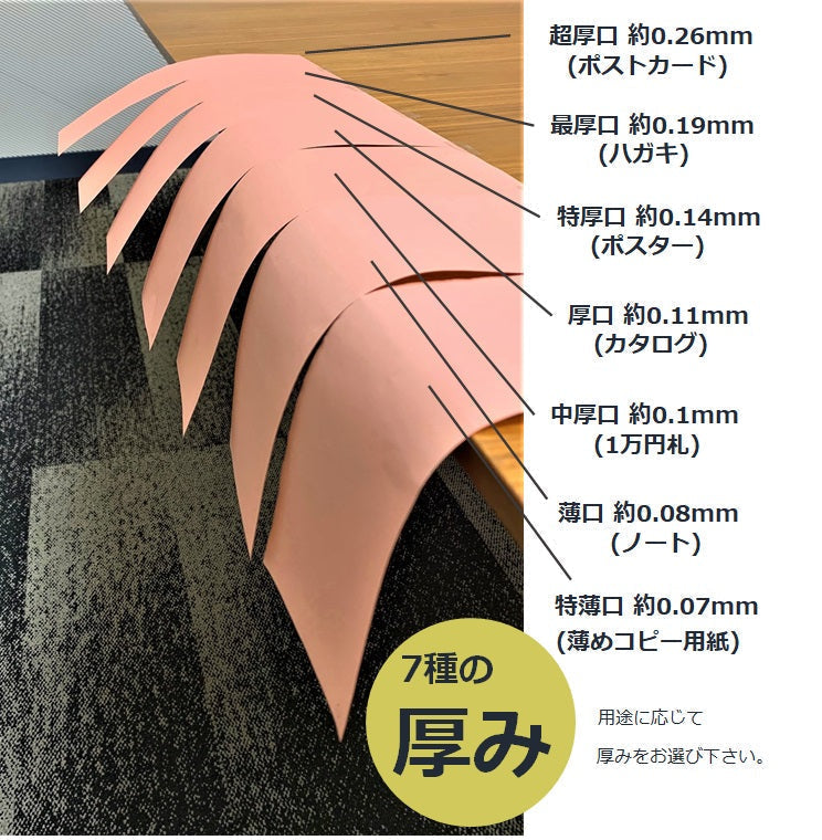 紀州の色上質紙 B4 中厚口 2000枚-Triple Win