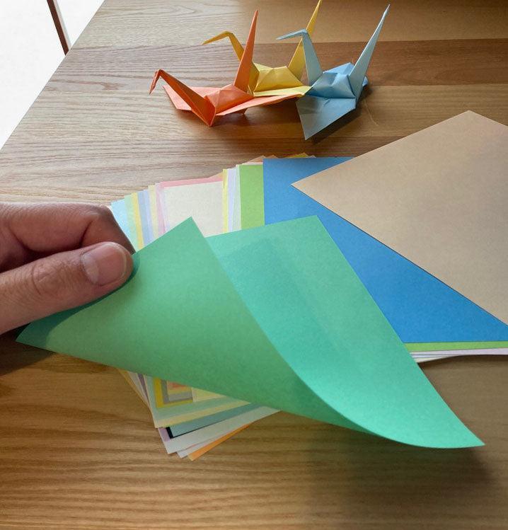 両面折り紙 33枚入-Triple Win