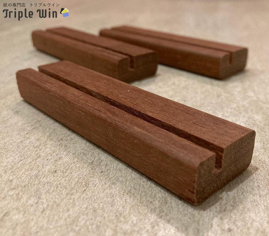木製カードスタンド【91mm】 – Triple Win